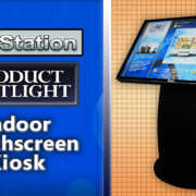 infostation touch screen kiosk