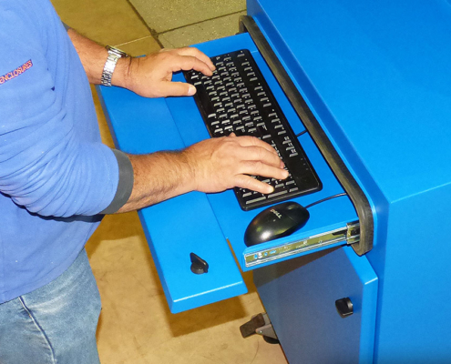 NEMA 4 TITAN Keyboard Drawer IceStation ITSENCLOSURES