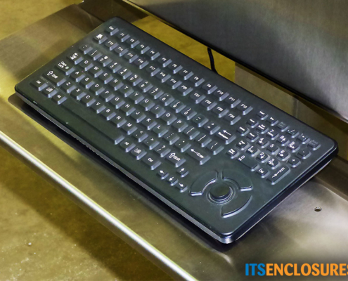 monitor enclosure nema stainless steel keyboard tray