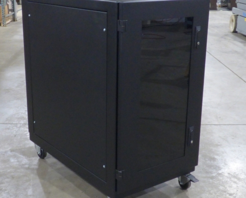 IR40192438-12 Cable Entry IceStation Rack Enclosure 42inches of depth ITSENCLOSURES