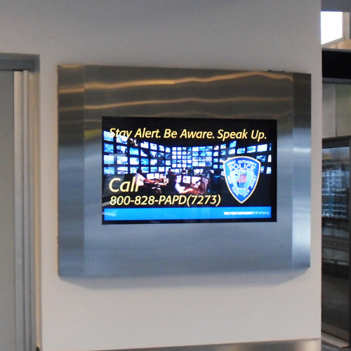 recessed in-wall lcd enclosure itsenclosures viewstation