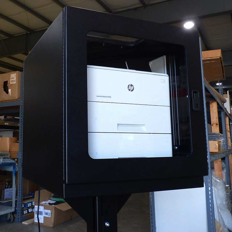 PRINTER BOX ENCLOSURE CABINET ITSENCLOSURES