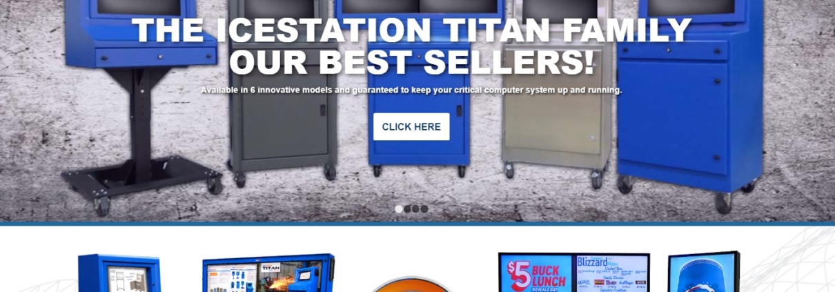 itsenclosures home page icestation viewstation netstation titan