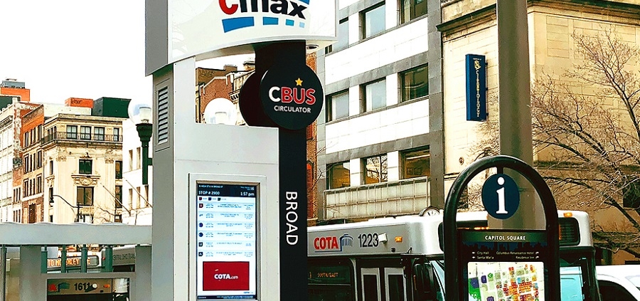 CENTRAL OHIO TRANSIT AUTHORITY COTA bus stop shelters viewstation itsenclosures