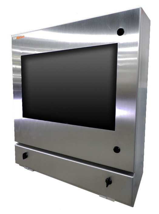 IO35-4X Computer Monitor Enclosure IceStation ITSENCLOSURES