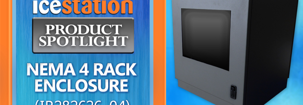 IR28-04 Desktop Rack Enclosure IceStation ITSENCLOSURES
