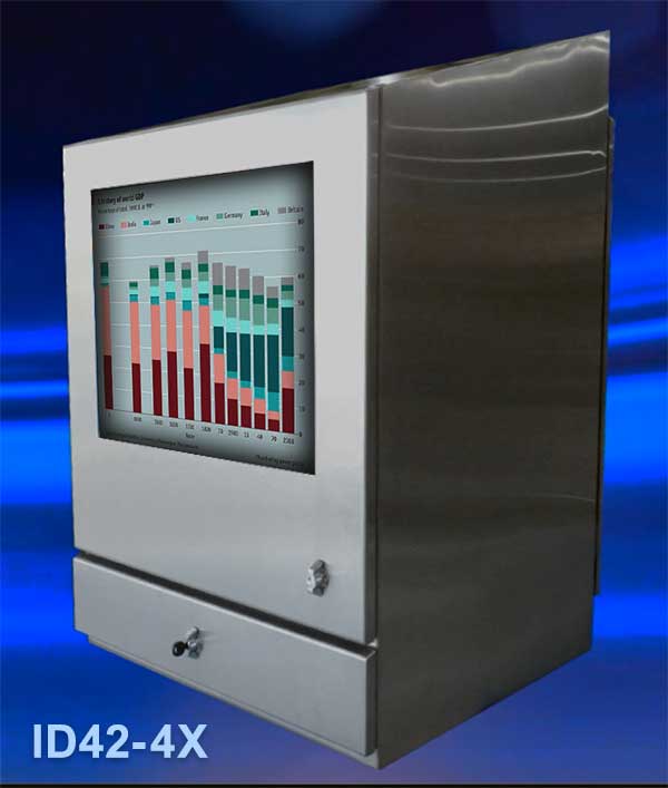 ID42-4X-Stainless-Steel-Desktop-Computer-Enclosure-IceStation-ITSENCLOSURES
