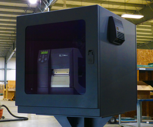 NEMA 12 PB262426 label printer enclosure itsenclosures icestation printer box