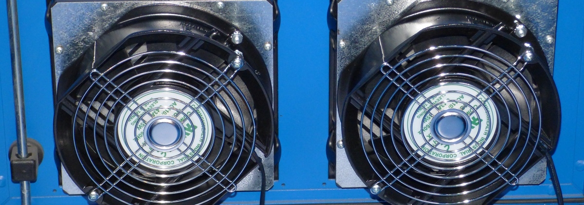 filtered fan system icestation computer enclosure thermal management