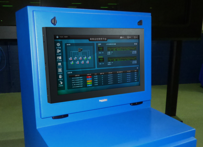 NEMA 4 IceStation TITAN Computer Enclosure panel mount door
