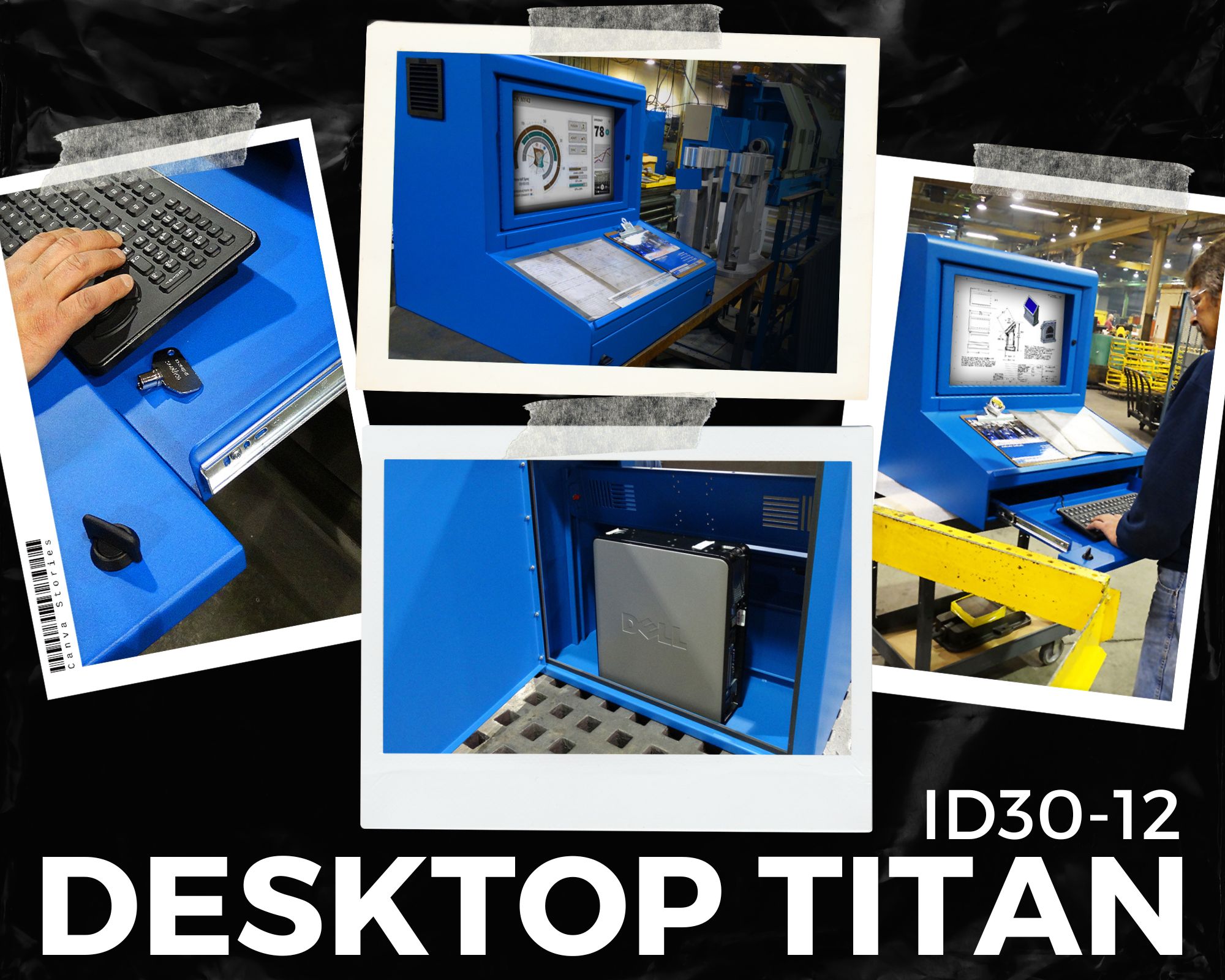 ID30-12 Desktop TITAN IceStation ITSENCLOSURES