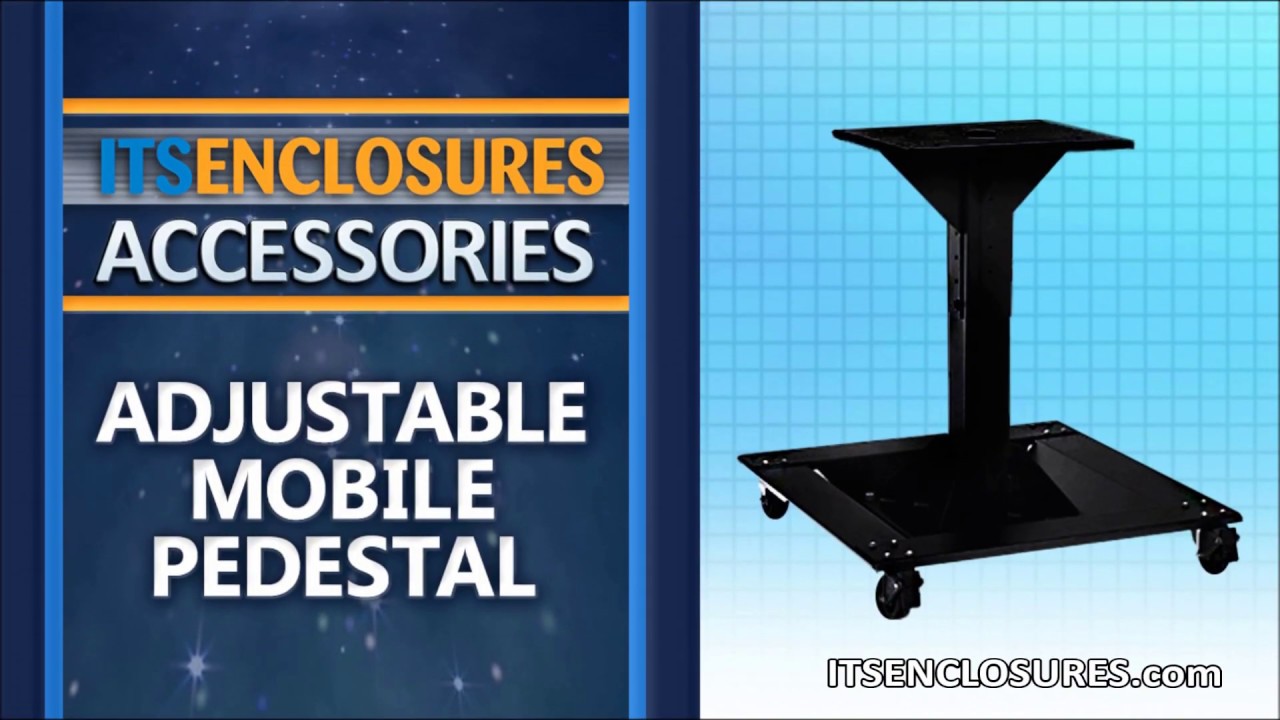 Watch Mobile Pedestal Base, IceStation Enclosures, Accessories, ITSENCLOSURES