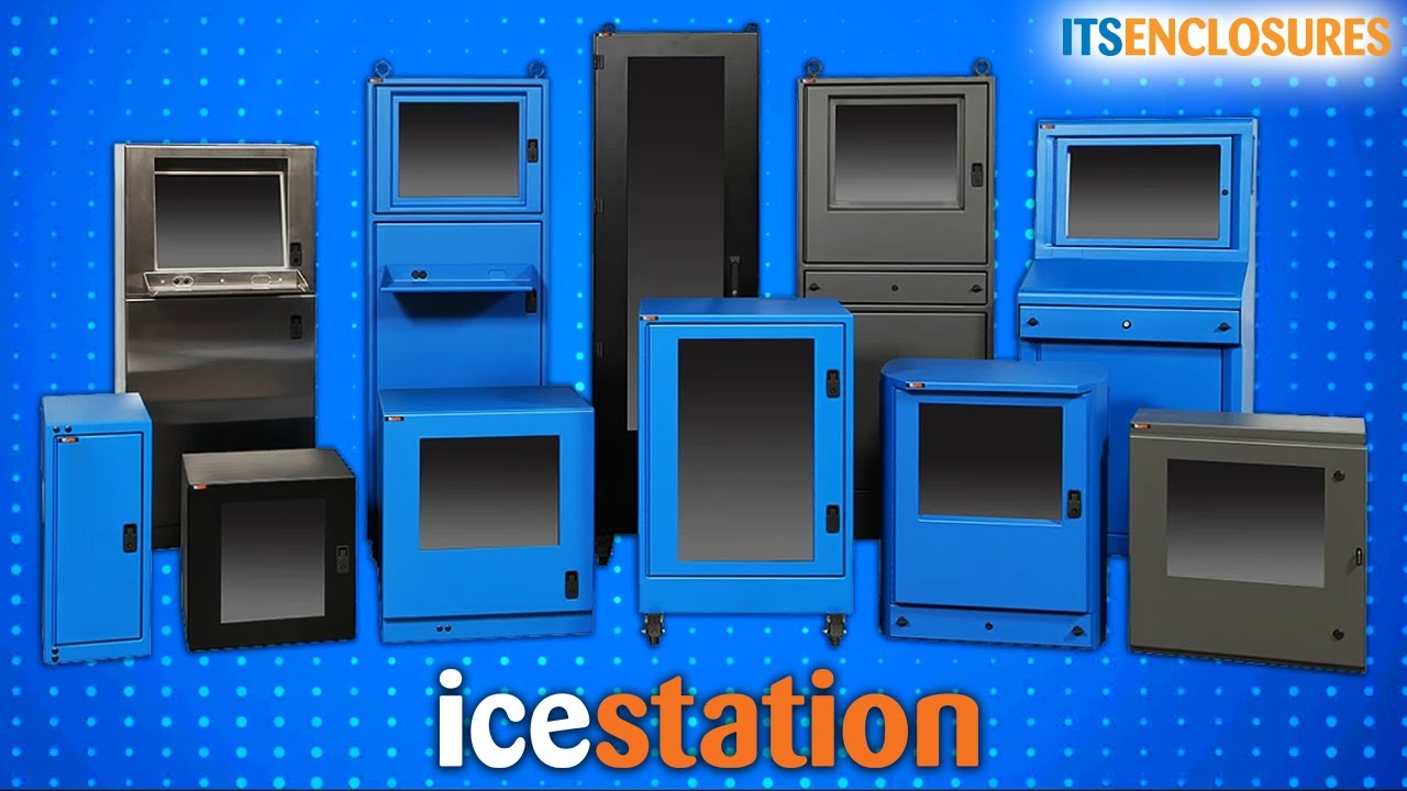 Watch IceStation Line of Computer Enclosure WorkStations, ITSENCLOSURES