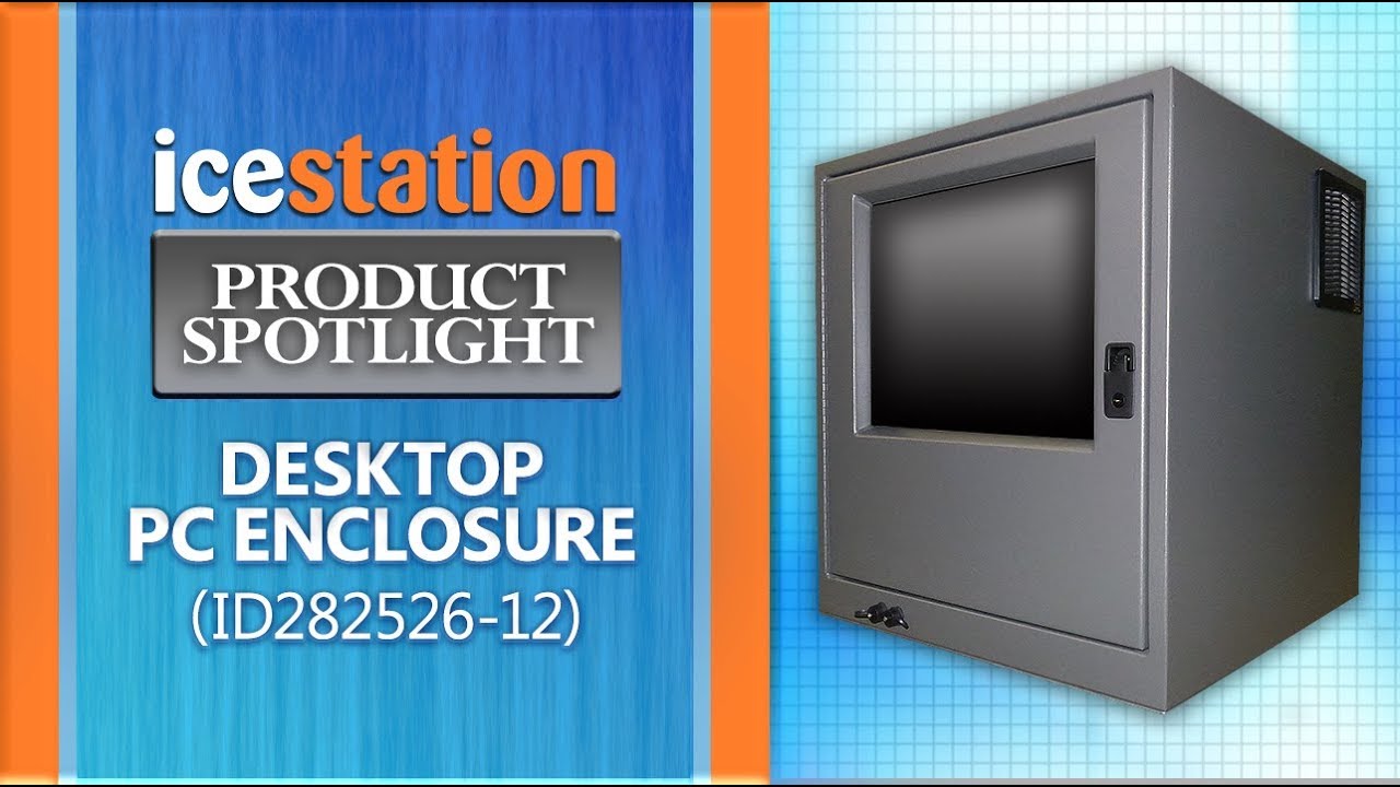 Watch Dual Monitor Computer Enclosure, IceStation TITAN Hammerhead, ITSENCLOSURES