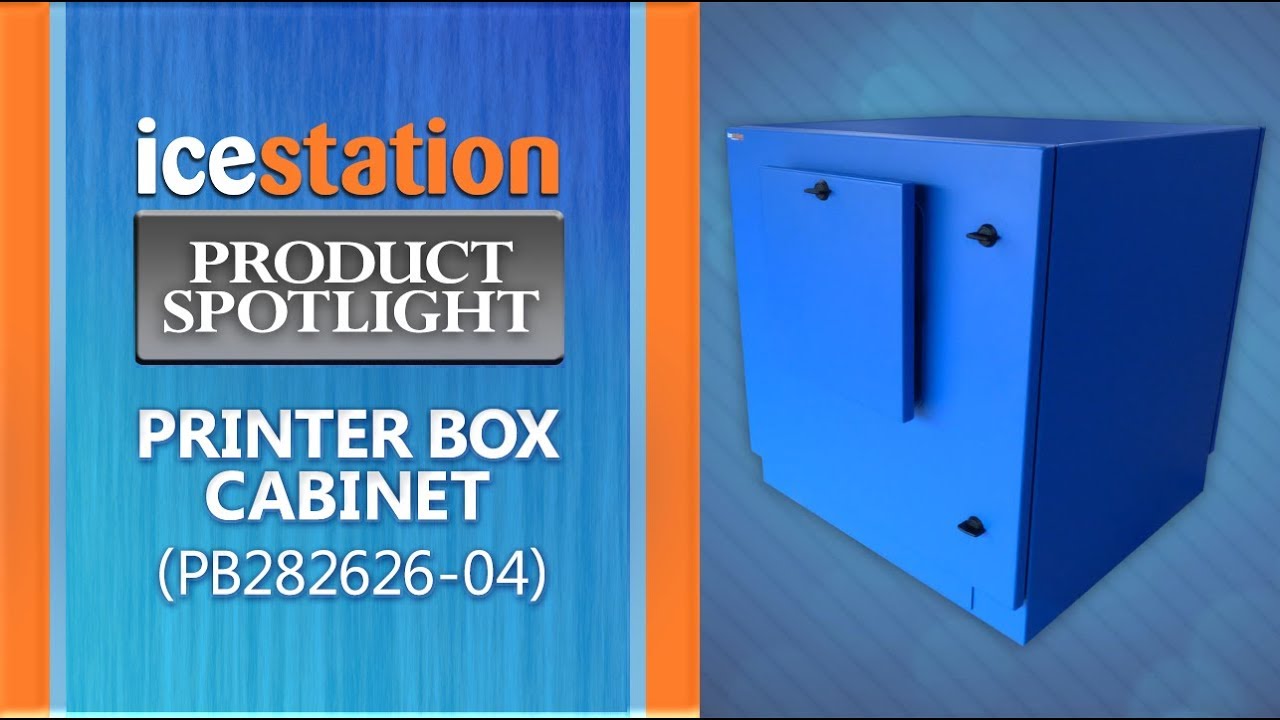 Watch Printer Cabinet, IceStation Product Spotlight: (PB282626-04), ITSENCLOSURES