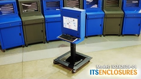 Watch Flat Panel Monitor Enclosure, IceStation IO28 (NEMA 04), ITSENCLOSURES